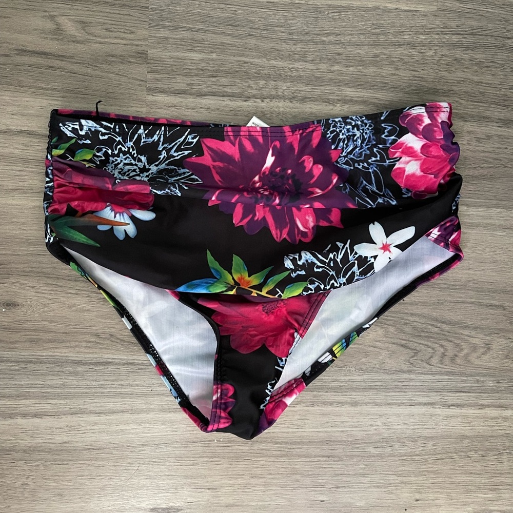 High Waisted Swim Bottoms